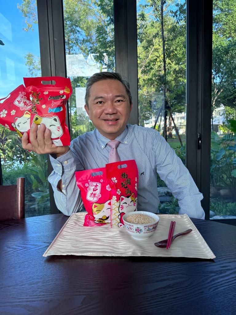 金銮集百家米活动15日开跑  黄思汉邀民众献米送祝福