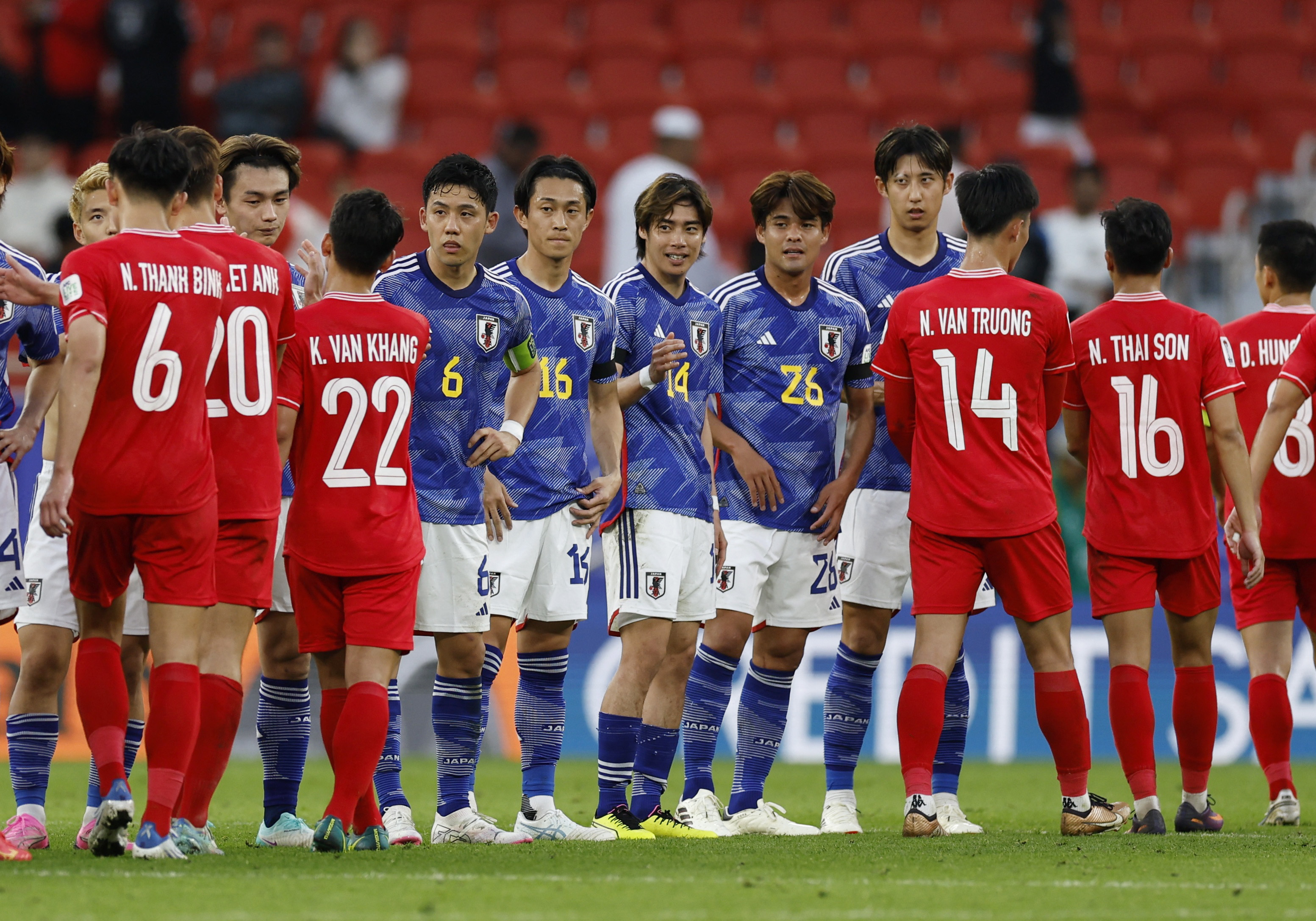 Japan earn hard-fought win over Vietnam, UAE beat Hong Kong in openers