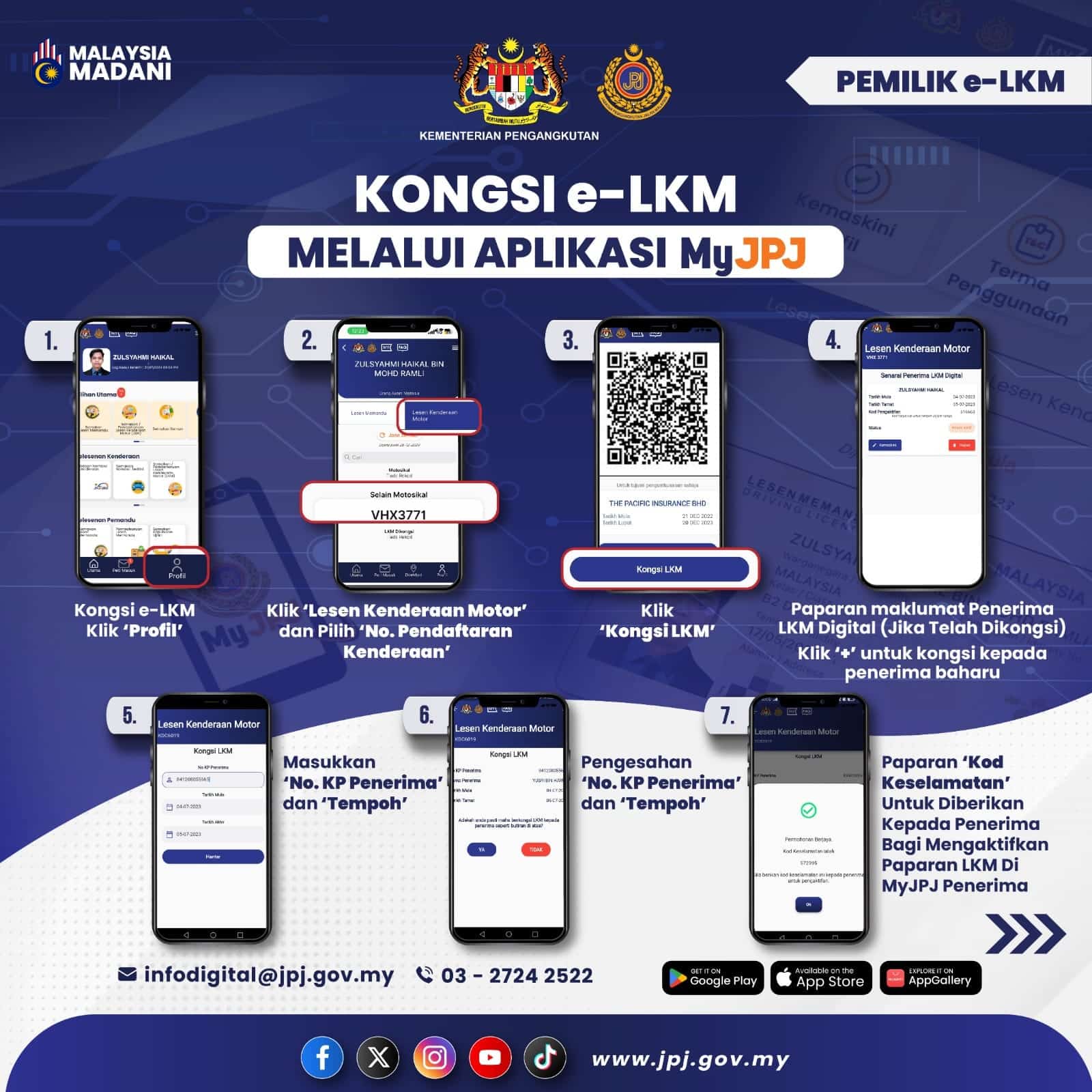 Menteri: Tidak perlu guna MyDigital ID untuk daftar MyJPJ 10 Oktober ini