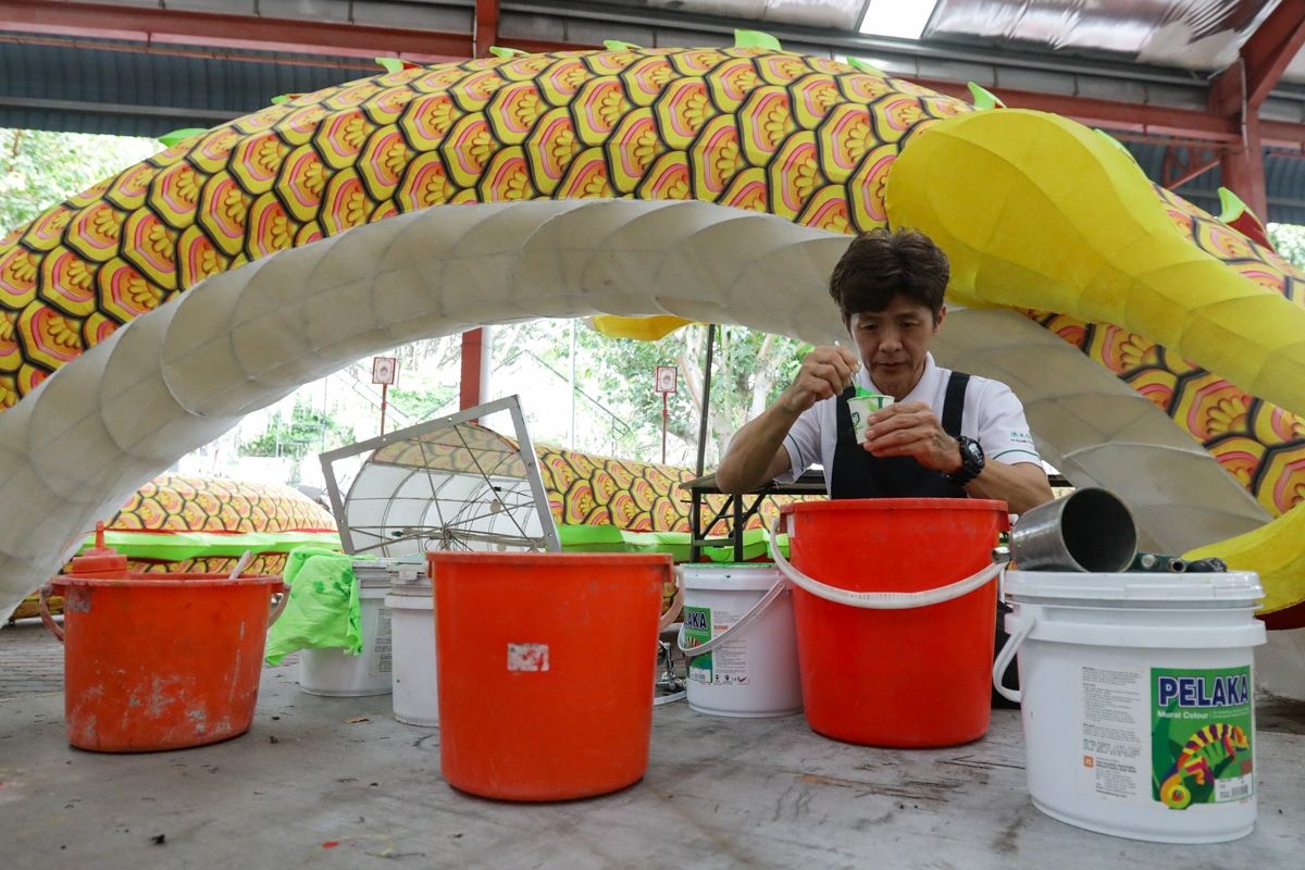 【祥龙献瑞】东禅寺灯会花一年心血 祥龙主题灯春节闪耀登场