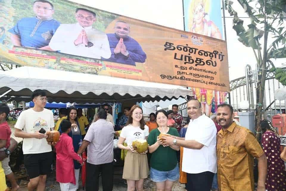 கெர்லிங், ஸ்ரீ சுப்பிரமணியர் ஆலயத்தில் தைப்பூச விழா-  சத்திய பிரகாஷ் சிறப்பு வருகை