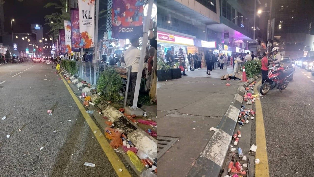 首都跨年活动后垃圾处处 一夜收集逾3吨垃圾