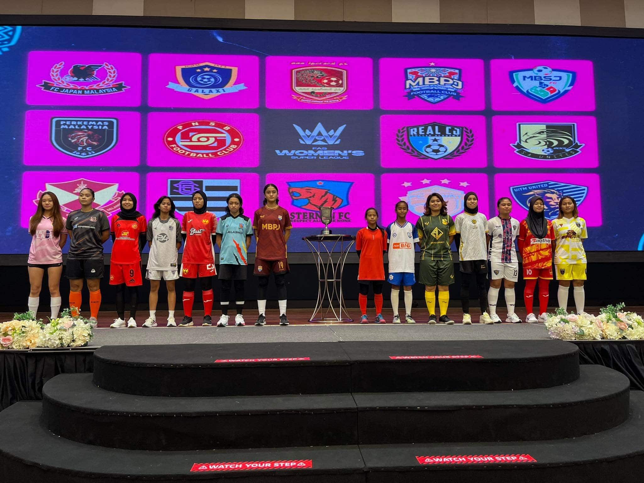 14 pasukan buru trofi Liga Super Wanita FAS 2024 bermula 3 Februari