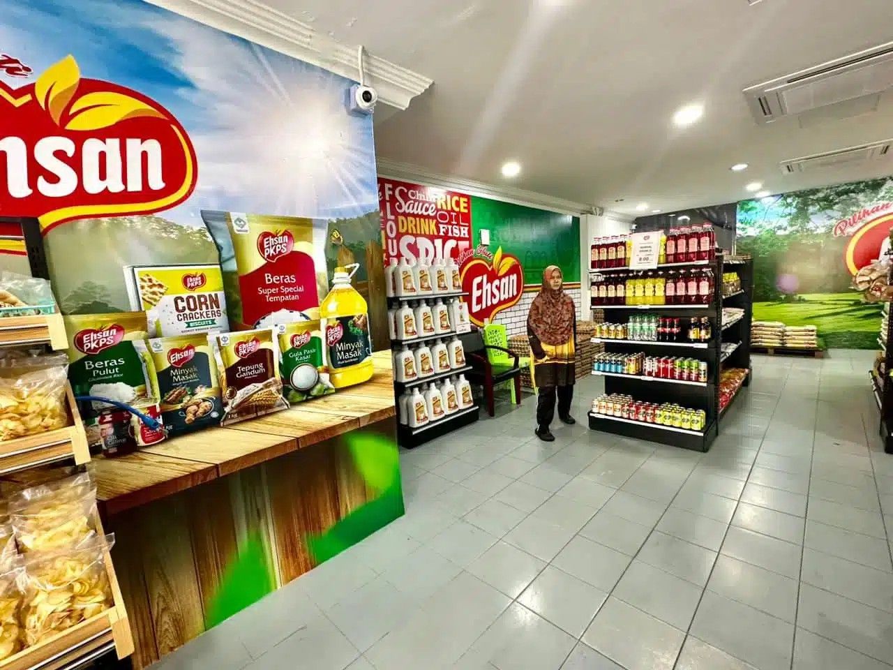 ஏஹ்சான் மார்ட் சுங்கை துவா கிளையில் மலிவு விற்பனை