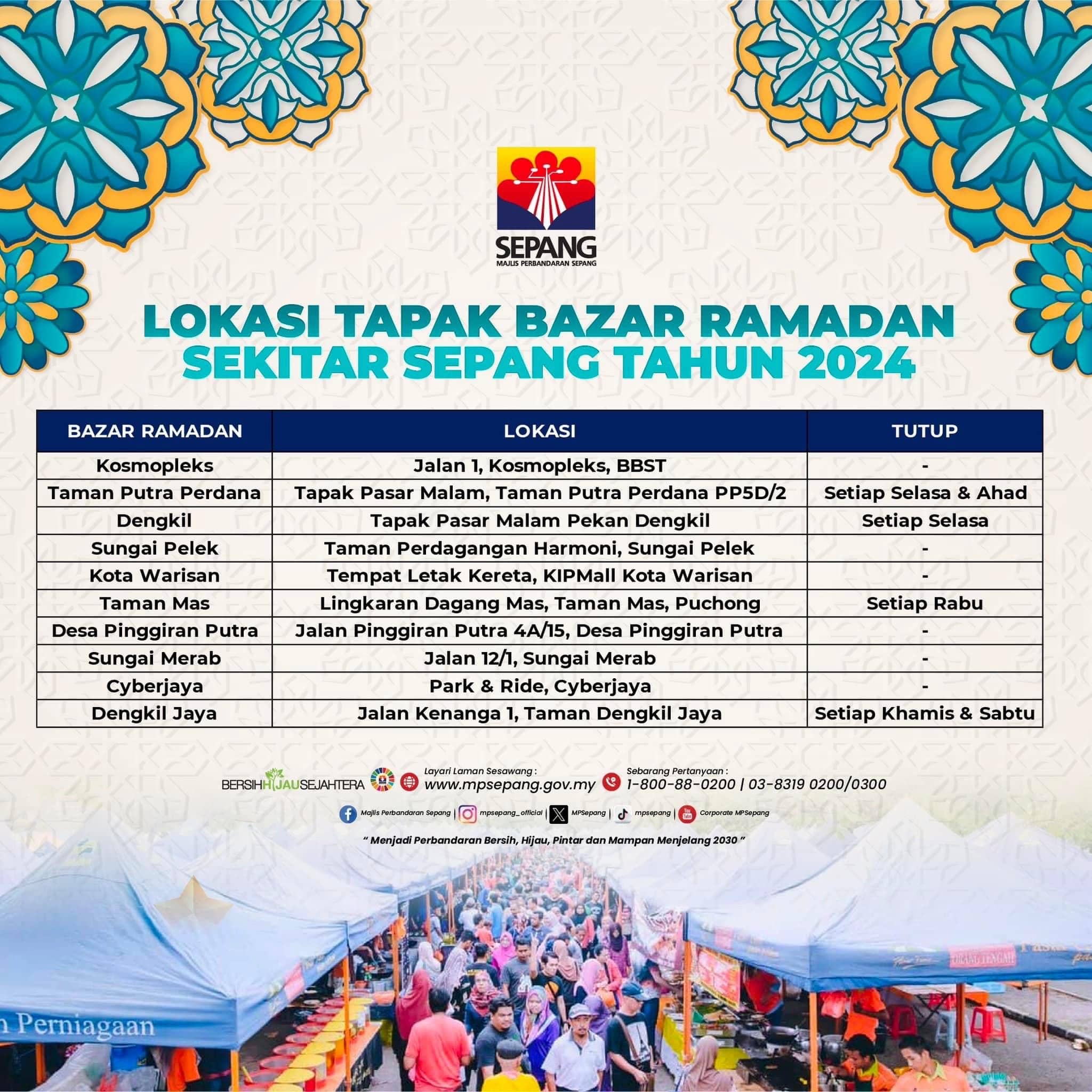 MPSepang buka permohonan permit tapak bazar Ramadan mulai 15 Januari