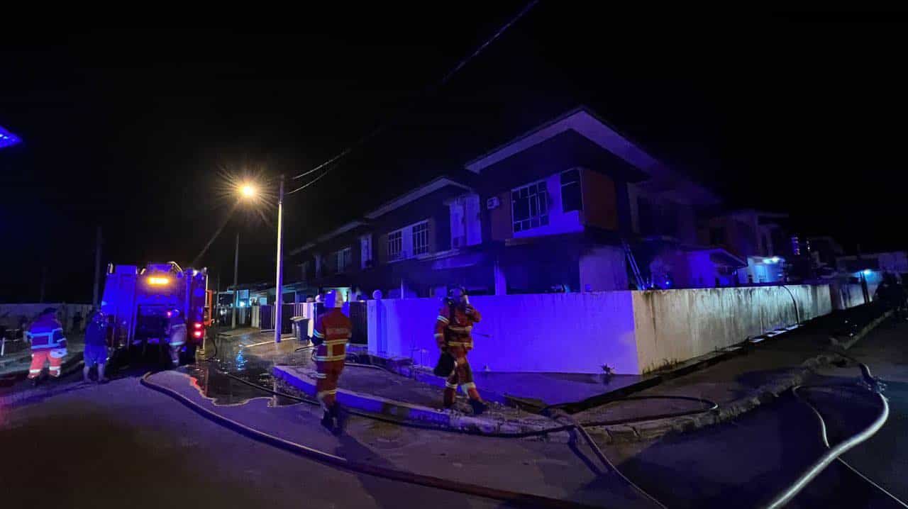 Lelaki maut selepas selamat tujuh sekeluarga dalam kebakaran