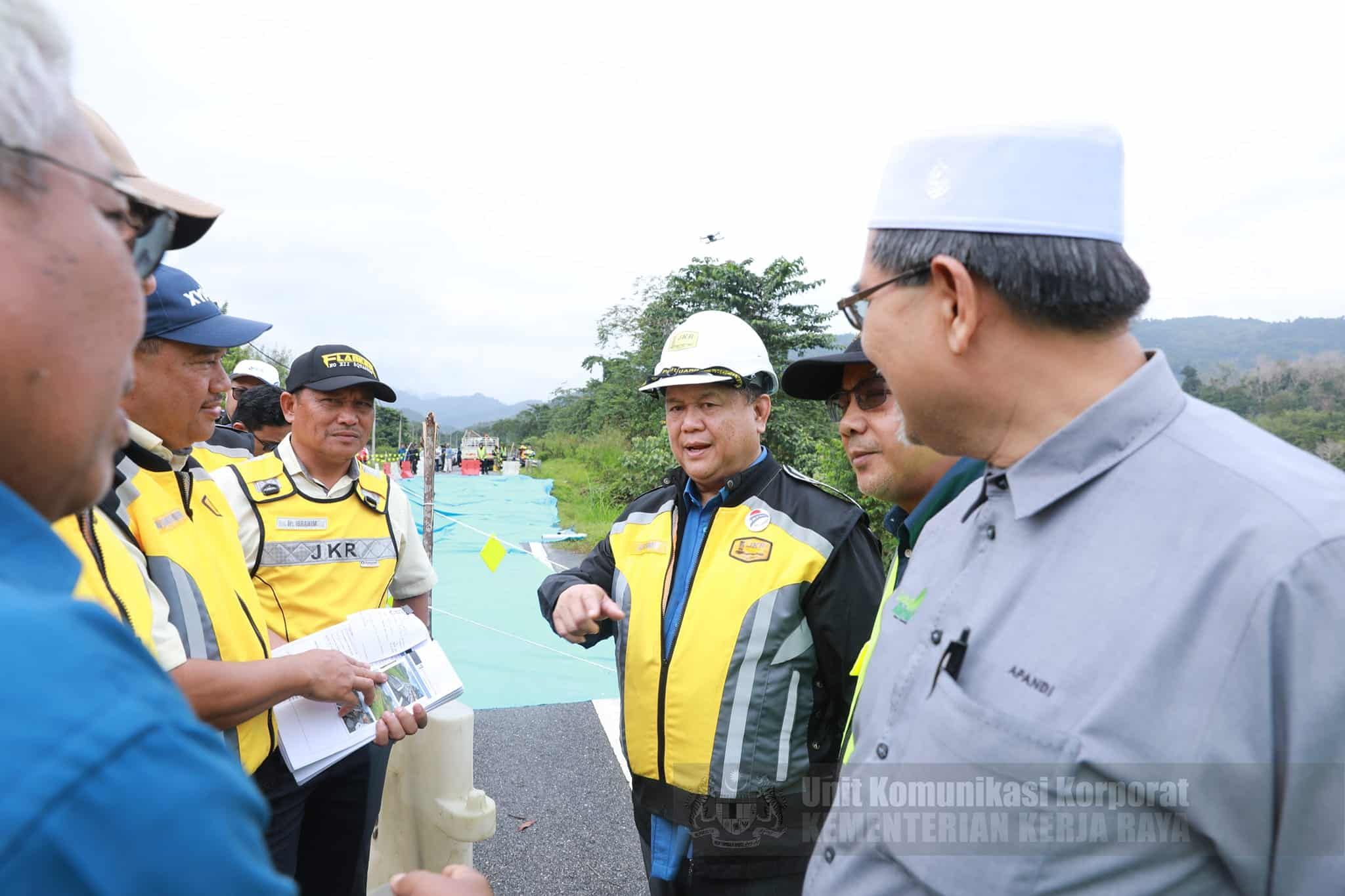 水灾破坏道路修复费逾5000万 工程部长：涉及4州81项工程