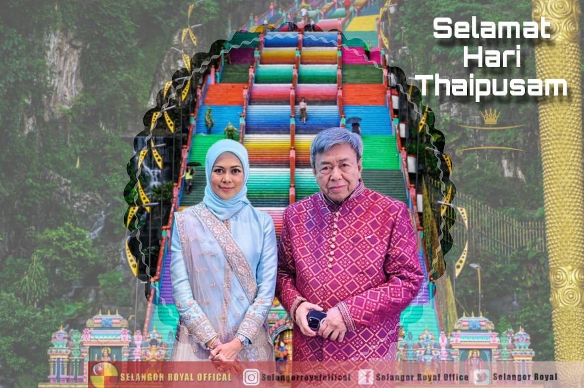 Sultan, Tengku Permaisuri wish for Selangor residents to foster unity, tolerance