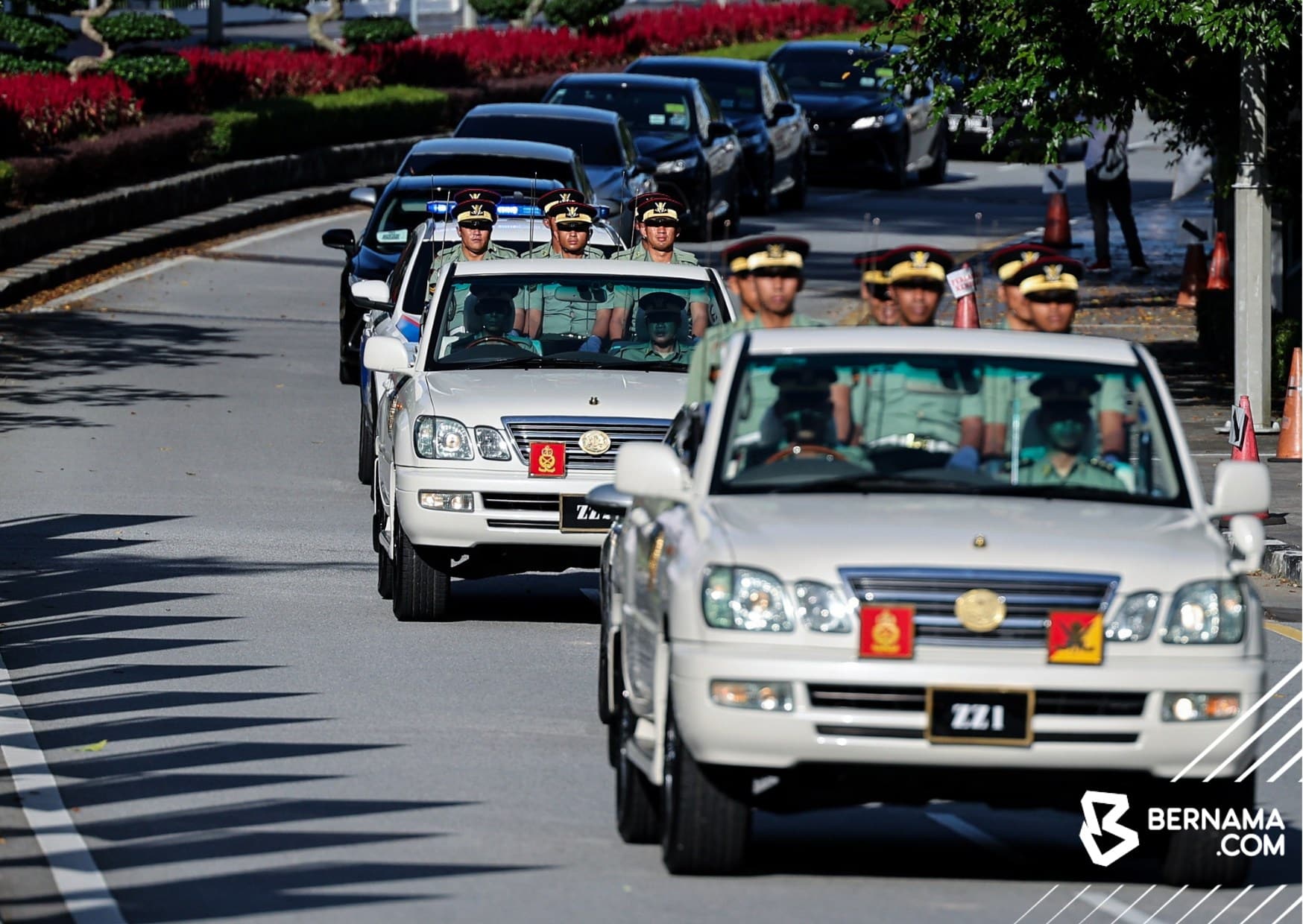 Road closure in stages on Tuesday for Agong’s sending-off ceremony