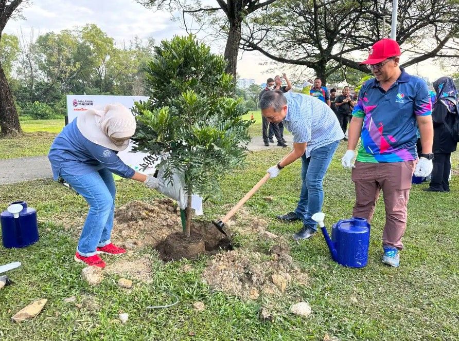 雪州致力植树保护环境 黄思汉：与第一雪州计划策略并行
