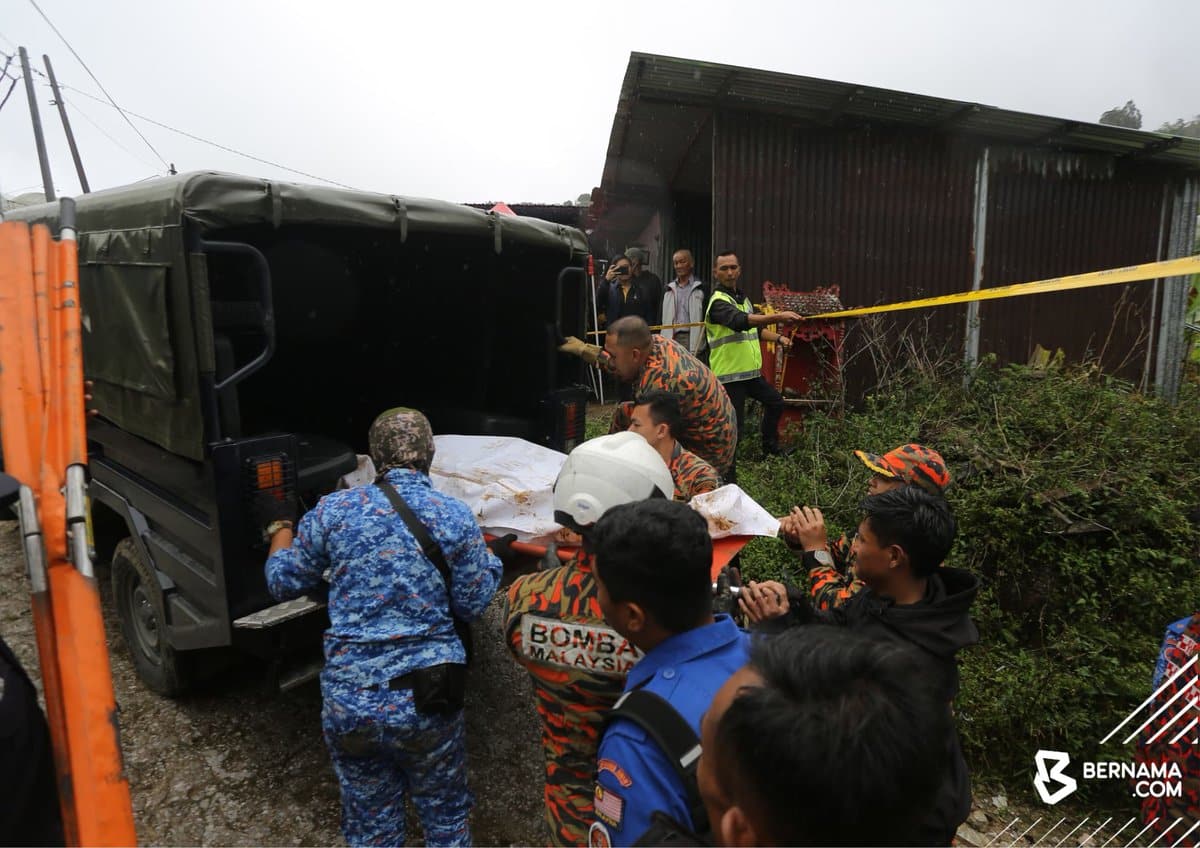 SAR mangsa tanah runtuh Cameron Highlands disambung 7 pagi esok