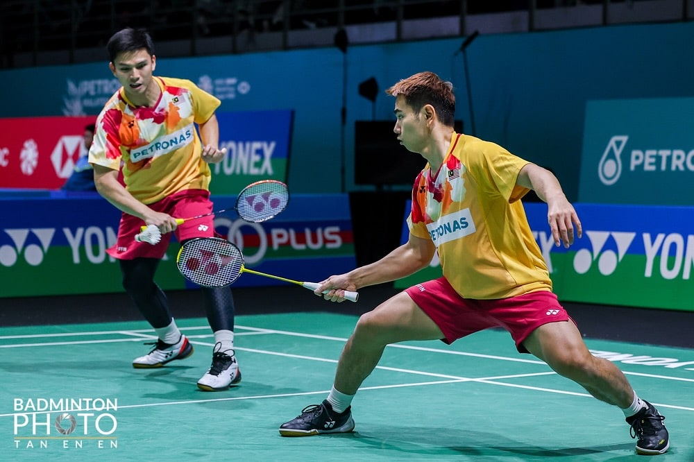 Beregu Aaron-Wooi Yik, Izzuddin-Sze Fei mara pusingan kedua Terbuka India
