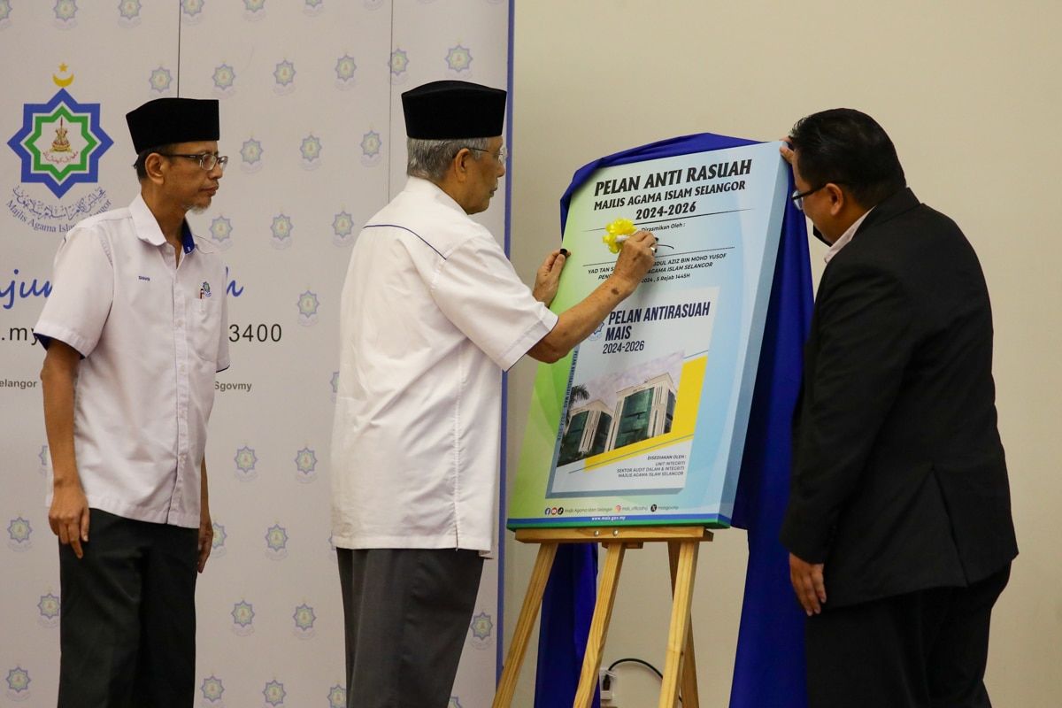 Mais lancar pelan antirasuah, cegah salah laku termasuk di masjid