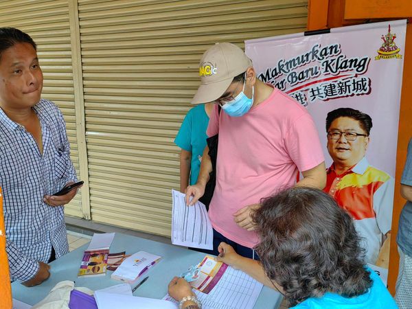 巴生新城服务中心发购物券 柯鹏飞:1和2月庆生会员先领