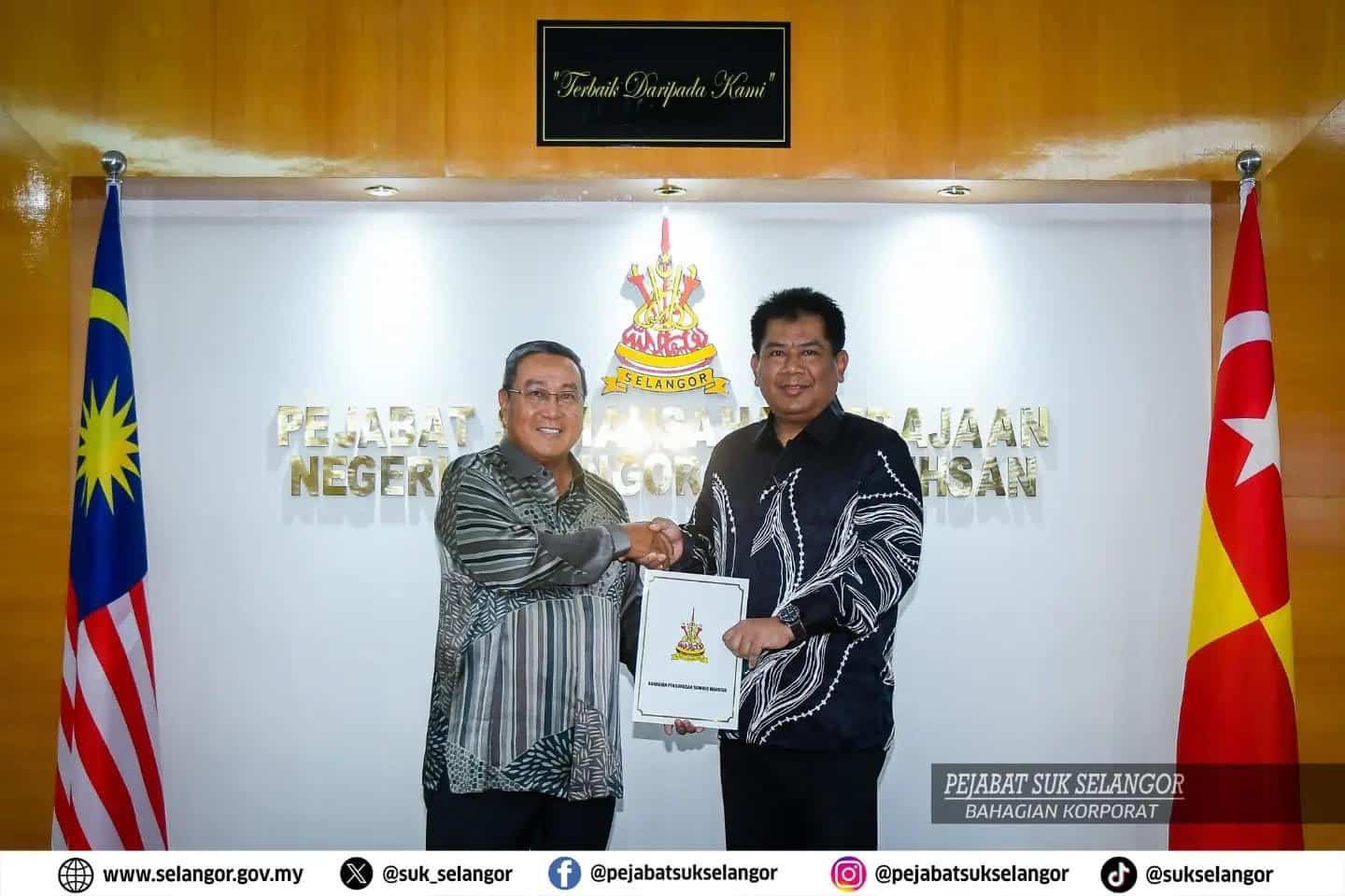 Cheremi Tarman dilantik datuk bandar Shah Alam