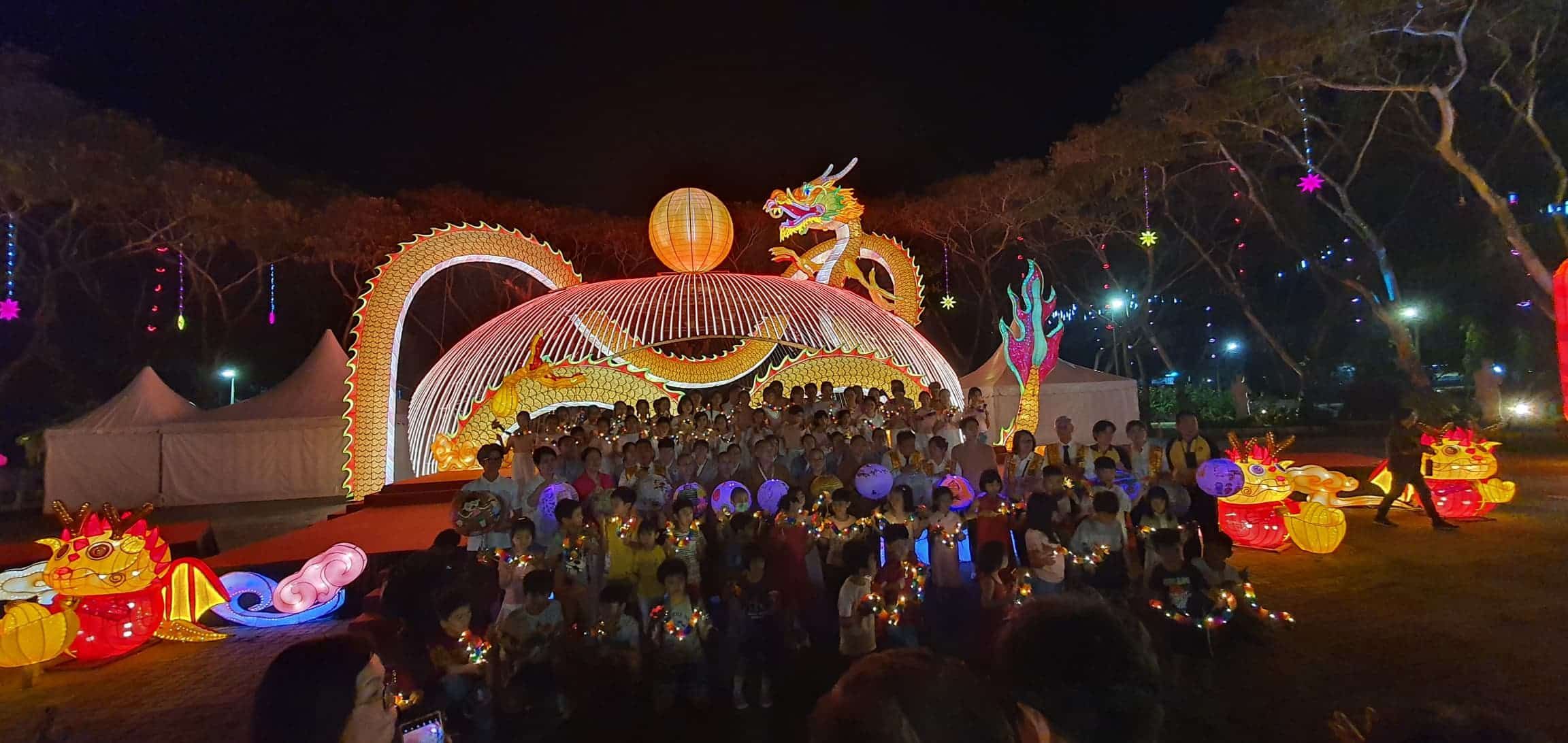 东禅寺平安灯会2月7日启灯 288尺金龙花灯传递吉祥