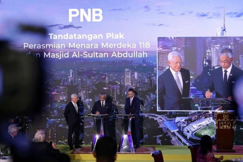 Merdeka 118 a tower of success in navigating independence — Agong