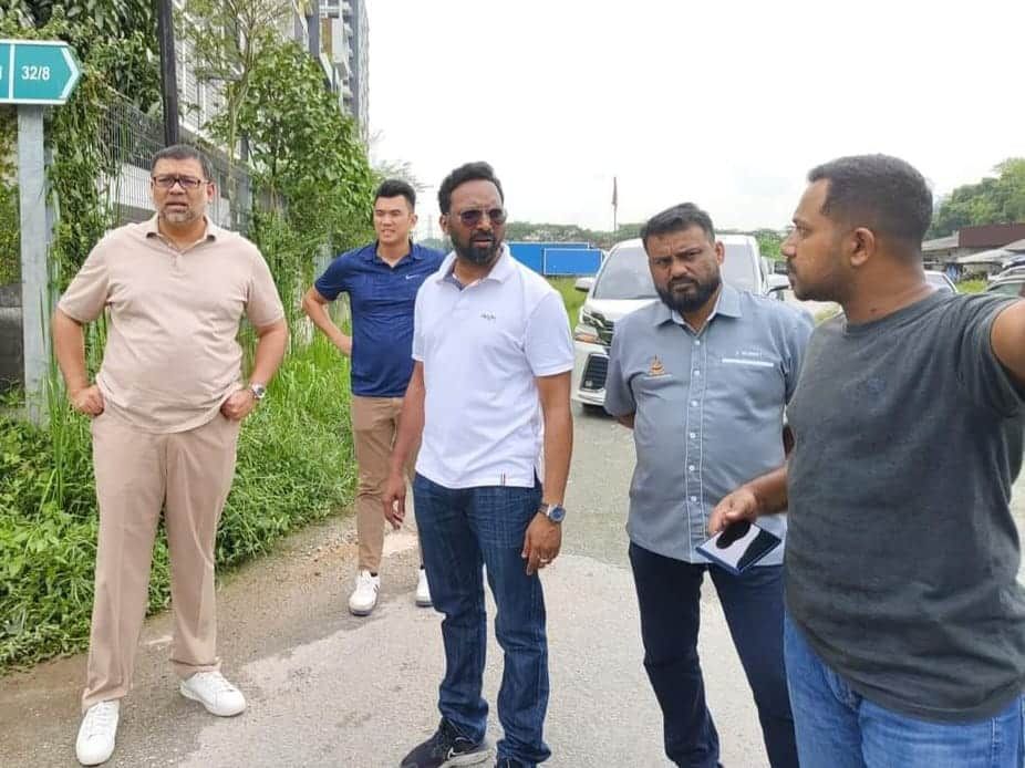 தாமான் பூங்கா இண்டாவில் அடிப்படை வசதிப் பிரச்சனைகளுக்குத் தீர்வு காண சட்டமன்ற உறுப்பினர் பிரகாஷ் நடவடிக்கை