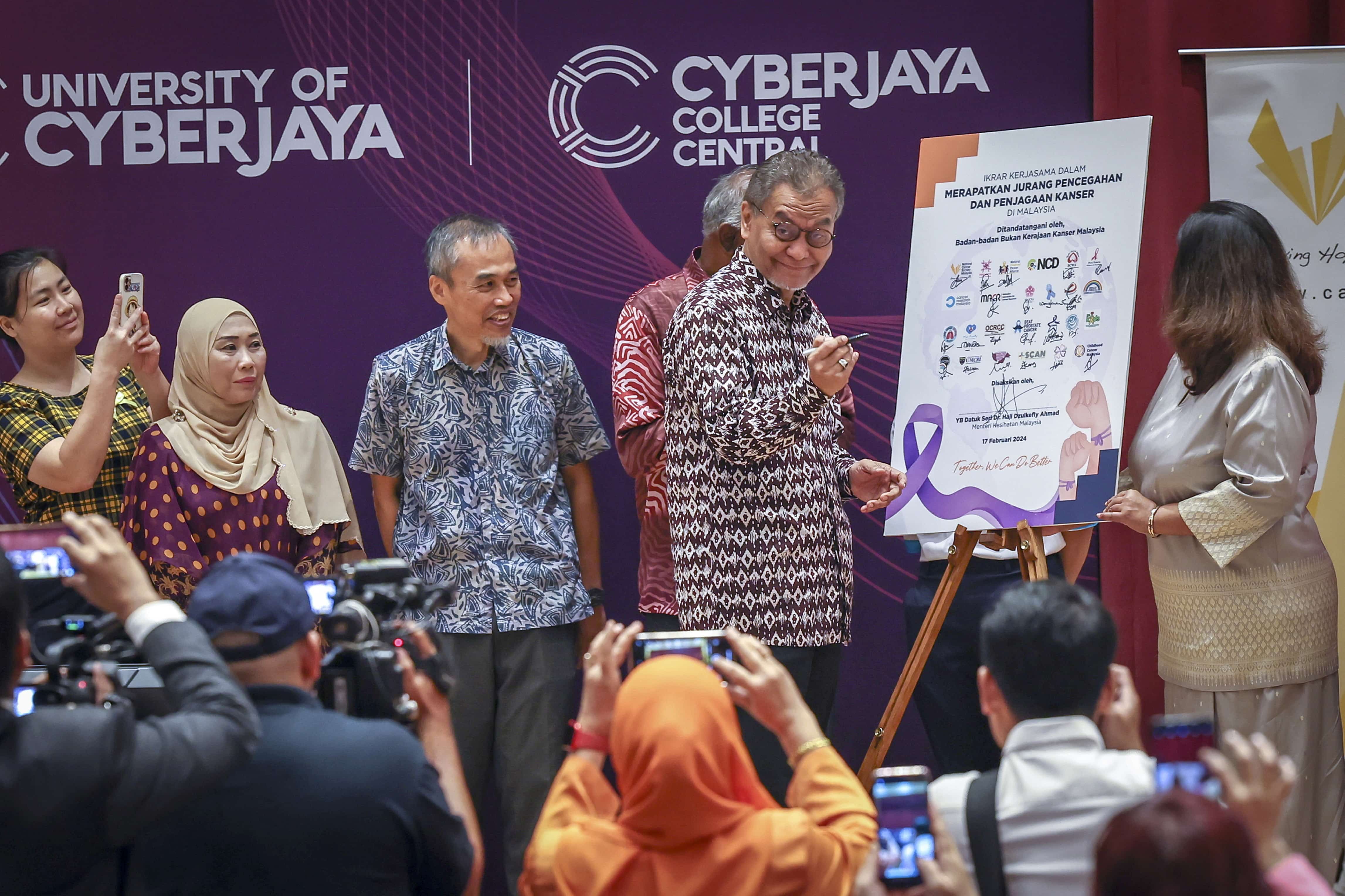 Menteri: Tempoh menunggu rawatan kanser sebulan, bergantung tahap kesihatan pesakit