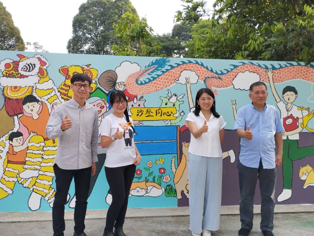 （视频）沙登古腰河换新貌迎龙年 王诗棋：欢迎民众前来打卡