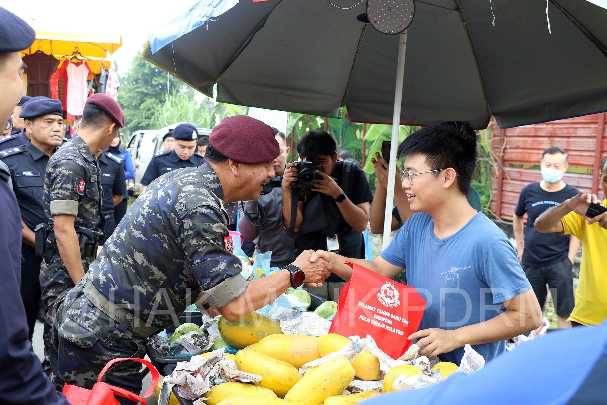驳巴生犹如哥伦比亚指控 总警长走访称和平整洁