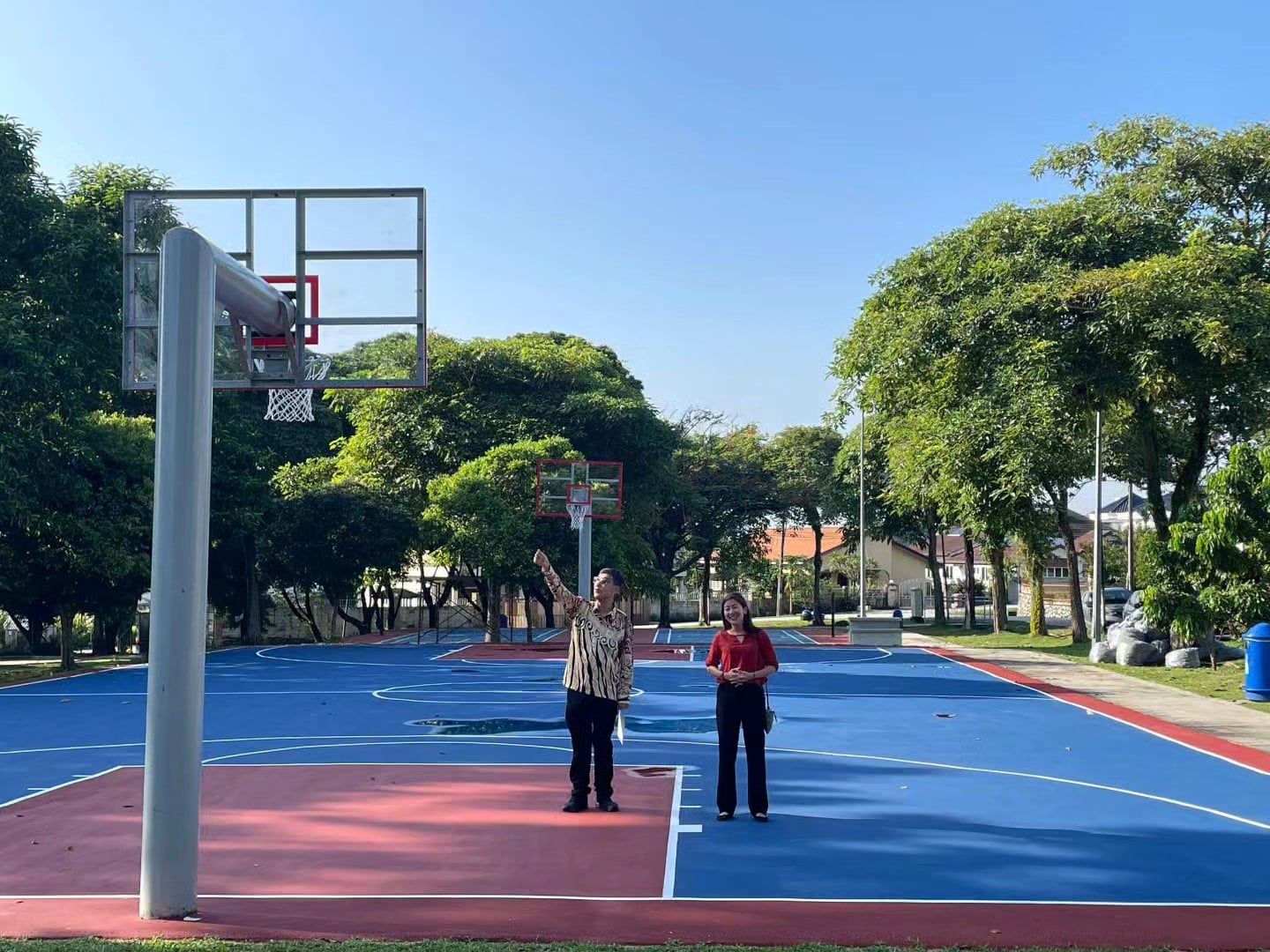 灵市SS1/21路公园完成提升   林怡威吁民众善用及爱护