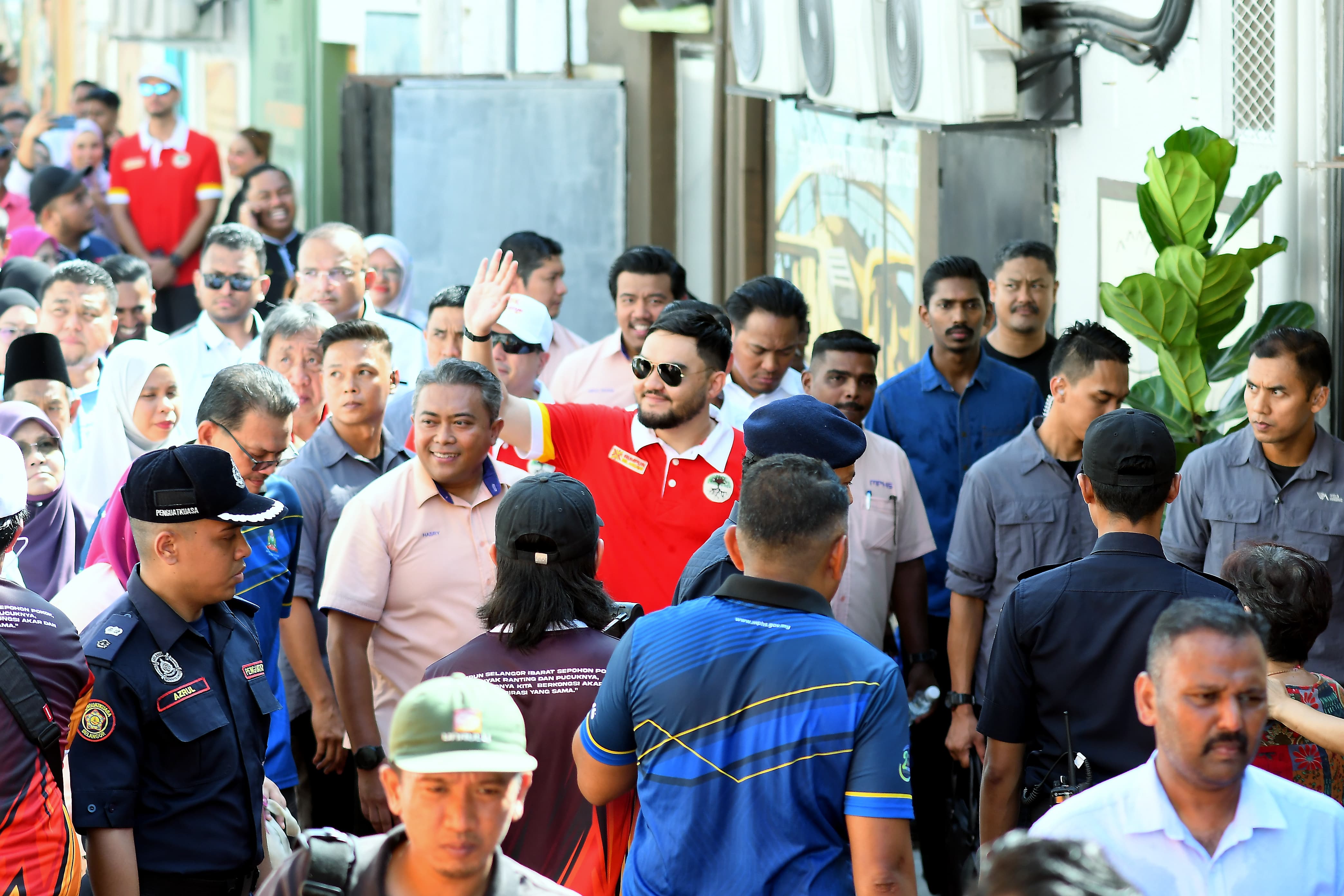 Tengku Amir Shah bertemu rakyat, serikan Eksplorasi Gagasan Rumpun Selangor