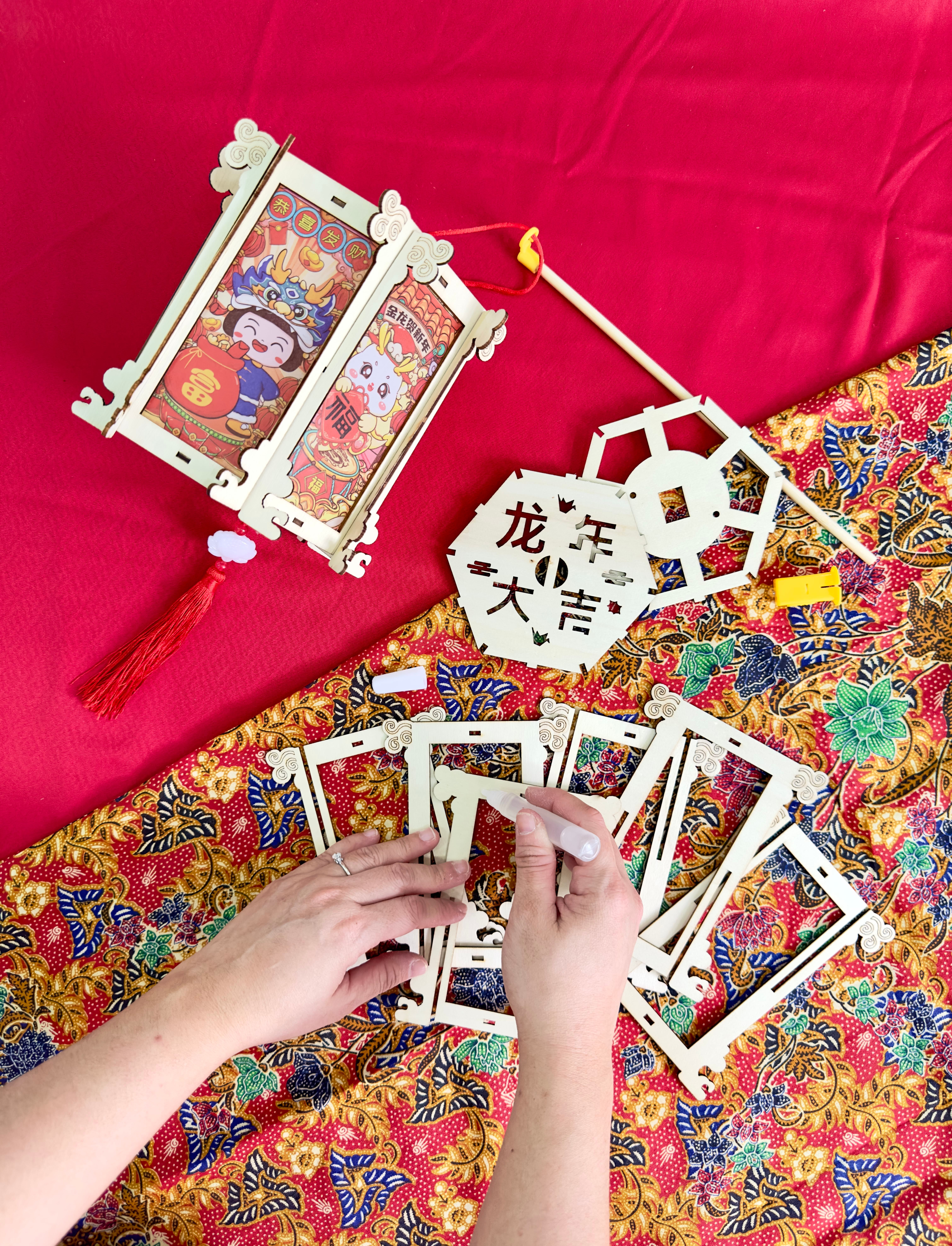 雪州新春庆典设2天工作坊 与民众共乐制灯笼.送米