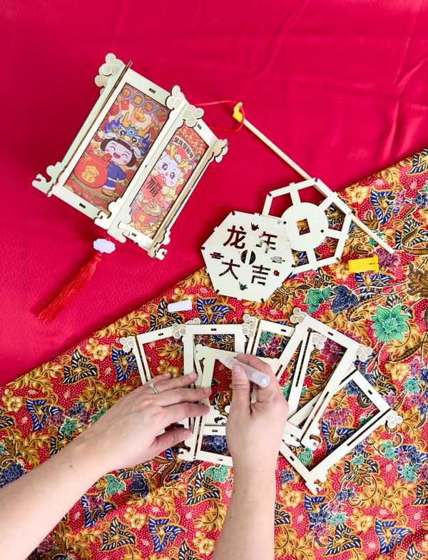 雪州新春庆典设2天工作坊 与民众共乐制灯笼.送米