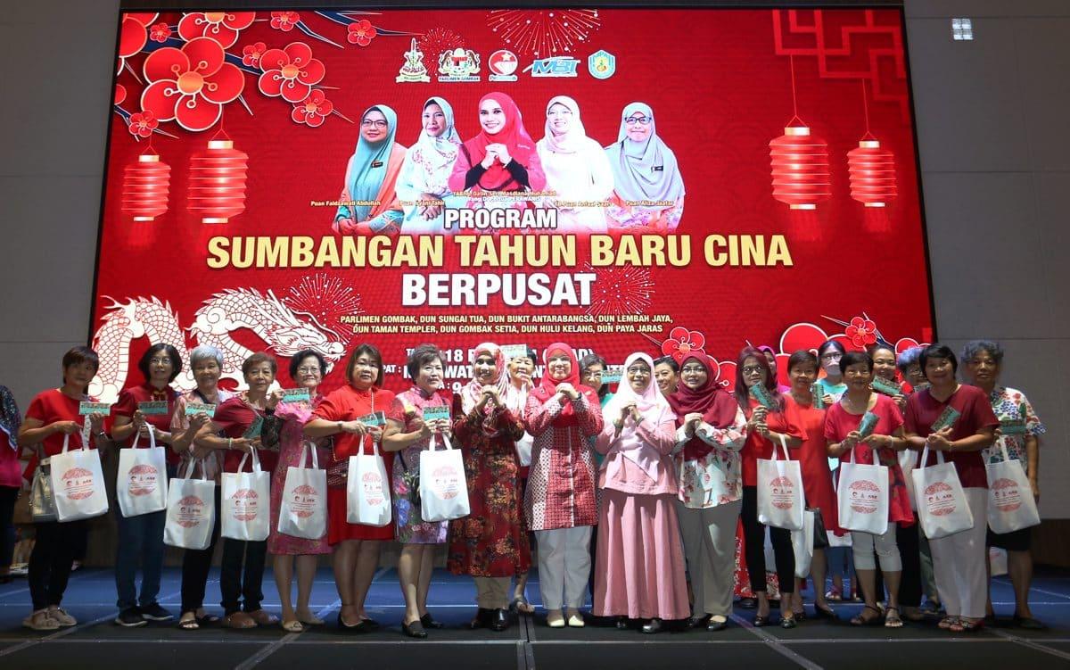 Pekawanis agih RM190,000 bantu penduduk sempena Tahun Baharu Cina