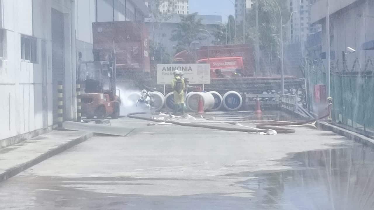 Gas ammonia bocor: 18 mangsa termasuk ibu hamil stabil, dirawat di hospital