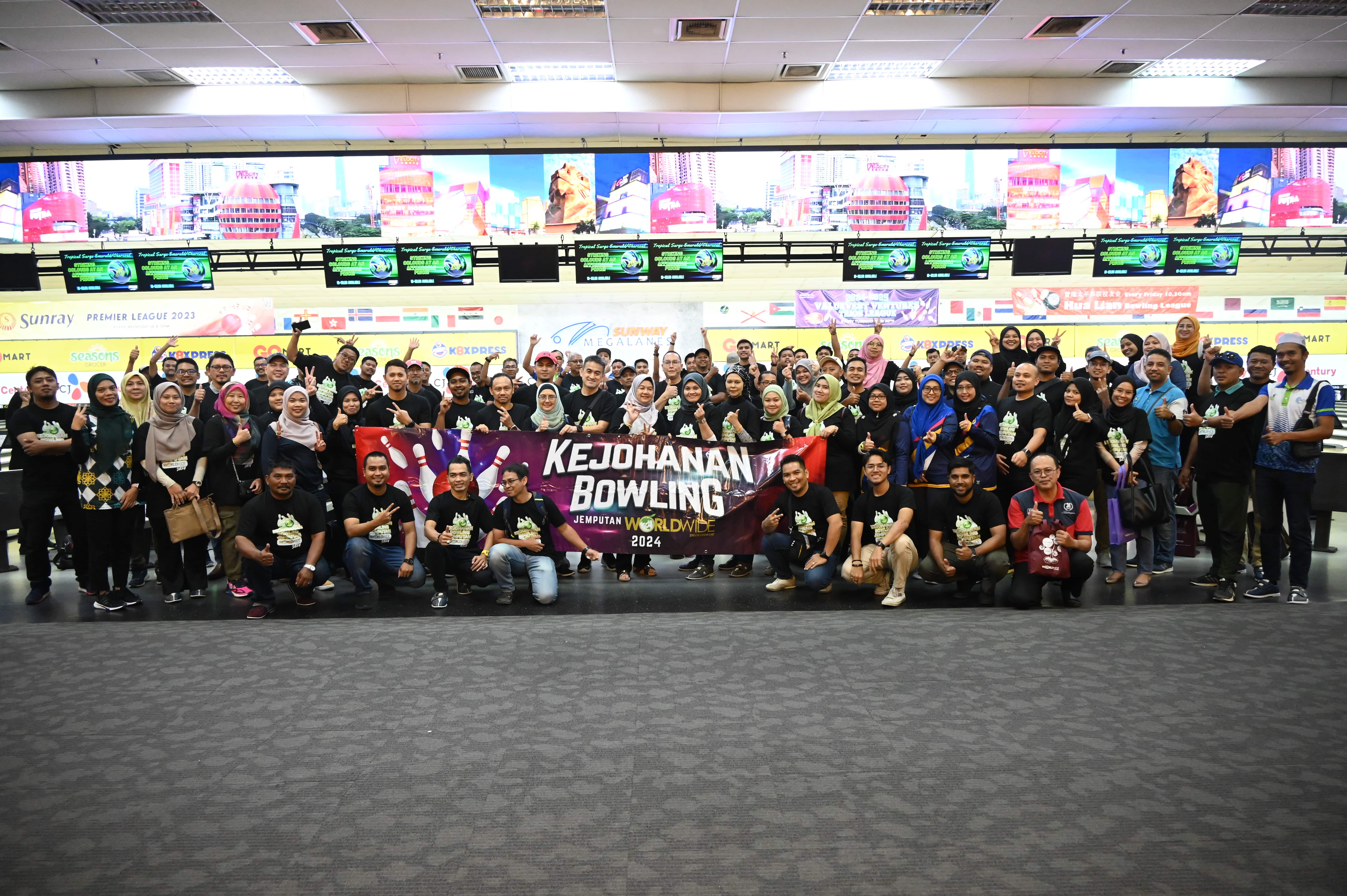 Kejohanan boling Worldwide Holdings kukuh jaringan kerjasama agensi, PBT, media