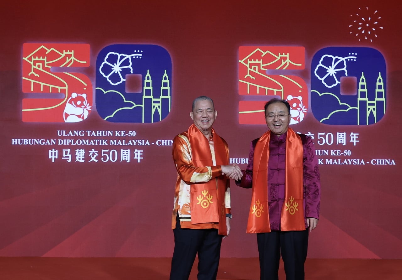 Malaysia, China jointly launch logo to mark half-century of diplomatic ties