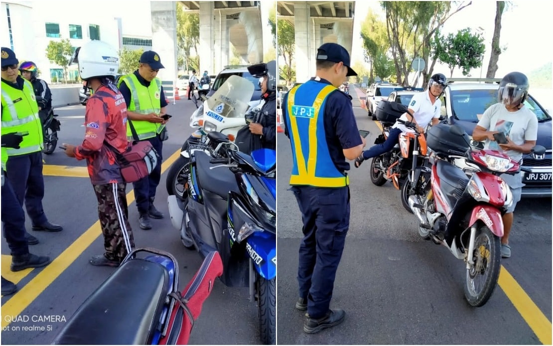 JPJ issues 125 summonses, seizes three motorcycles in special ops