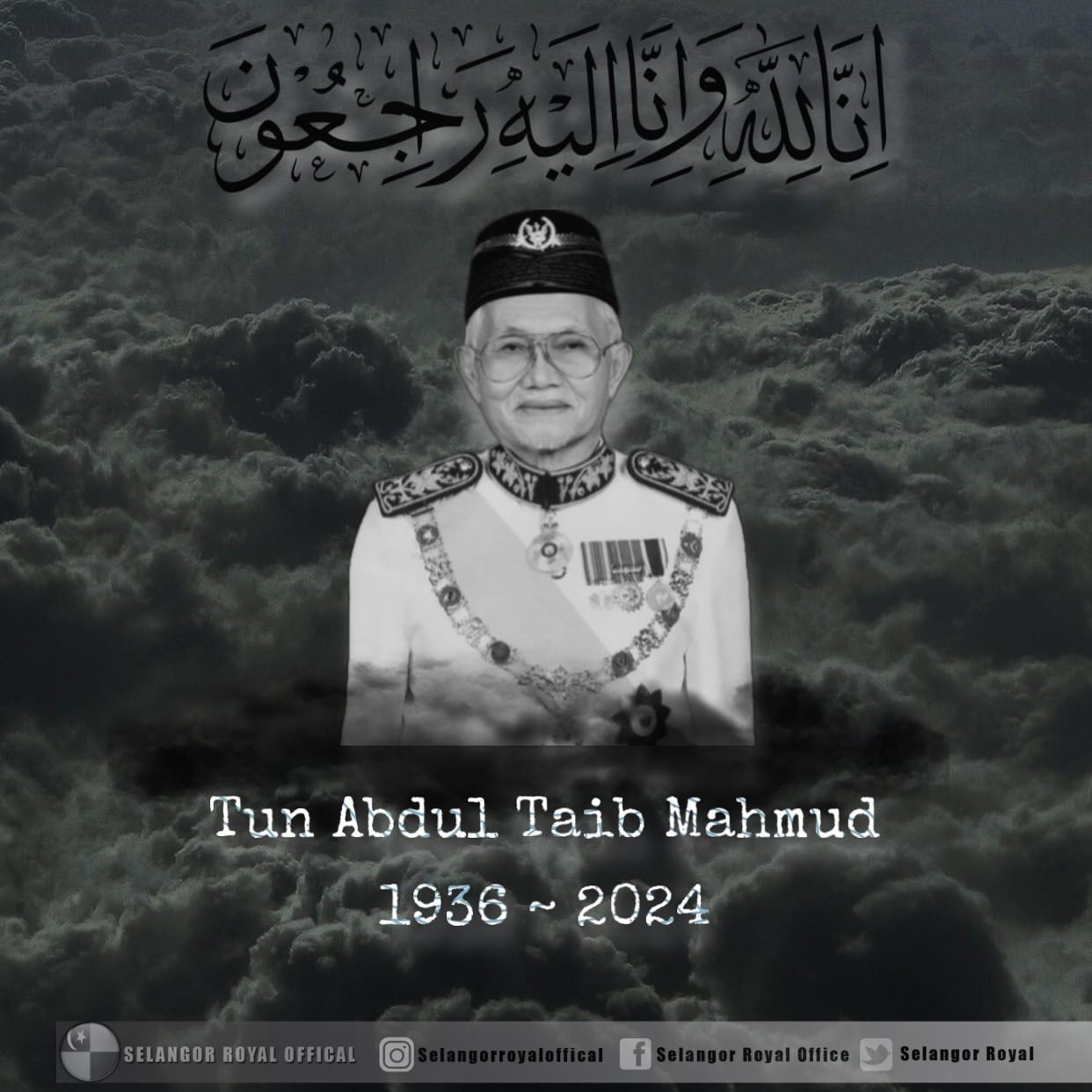 Sultan, Permaisuri zahir dukacita, sifatkan Abdul Taib tokoh berjasa besar