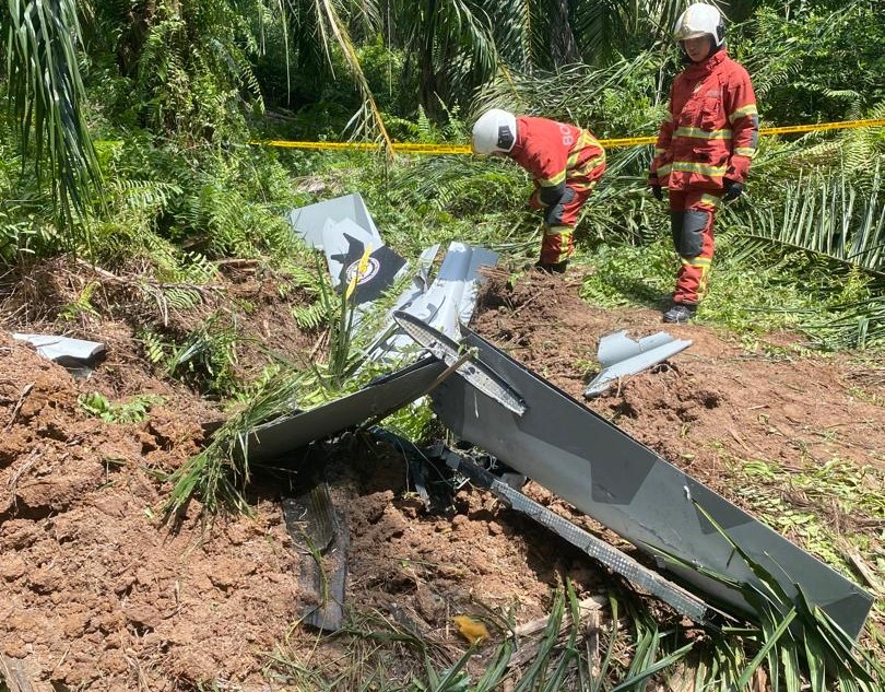Mangsa nahas pesawat ditemukan terbenam 1.52 meter dalam tanah