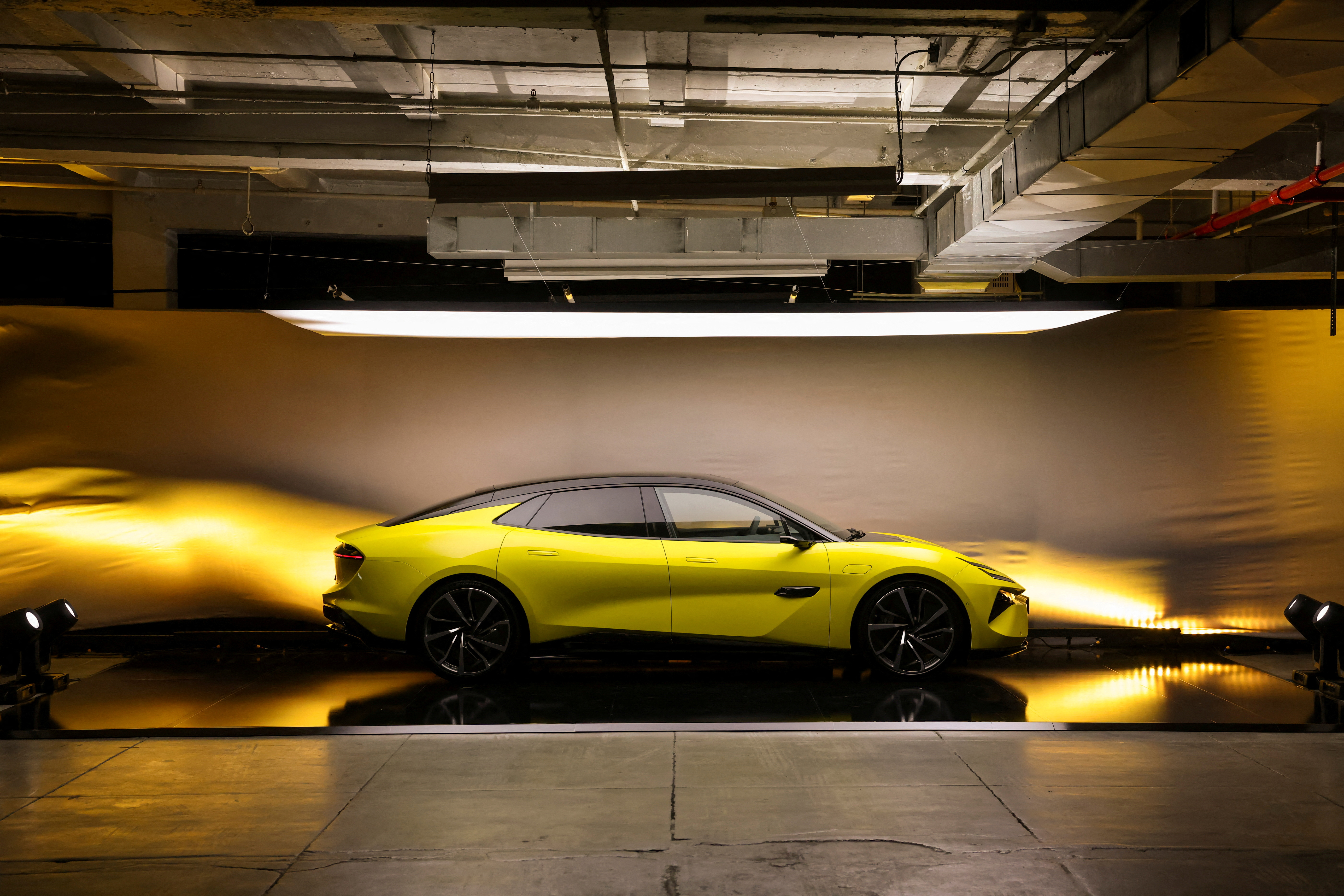 EV maker Lotus Tech closes up modestly in Nasdaq debut after SPAC merger