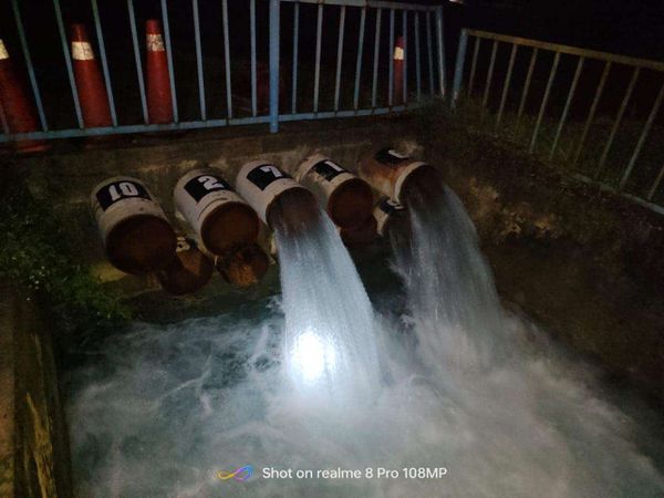 豪雨导致河水浊度飙升 LUAS马上行动应对.未有滤水站受影响