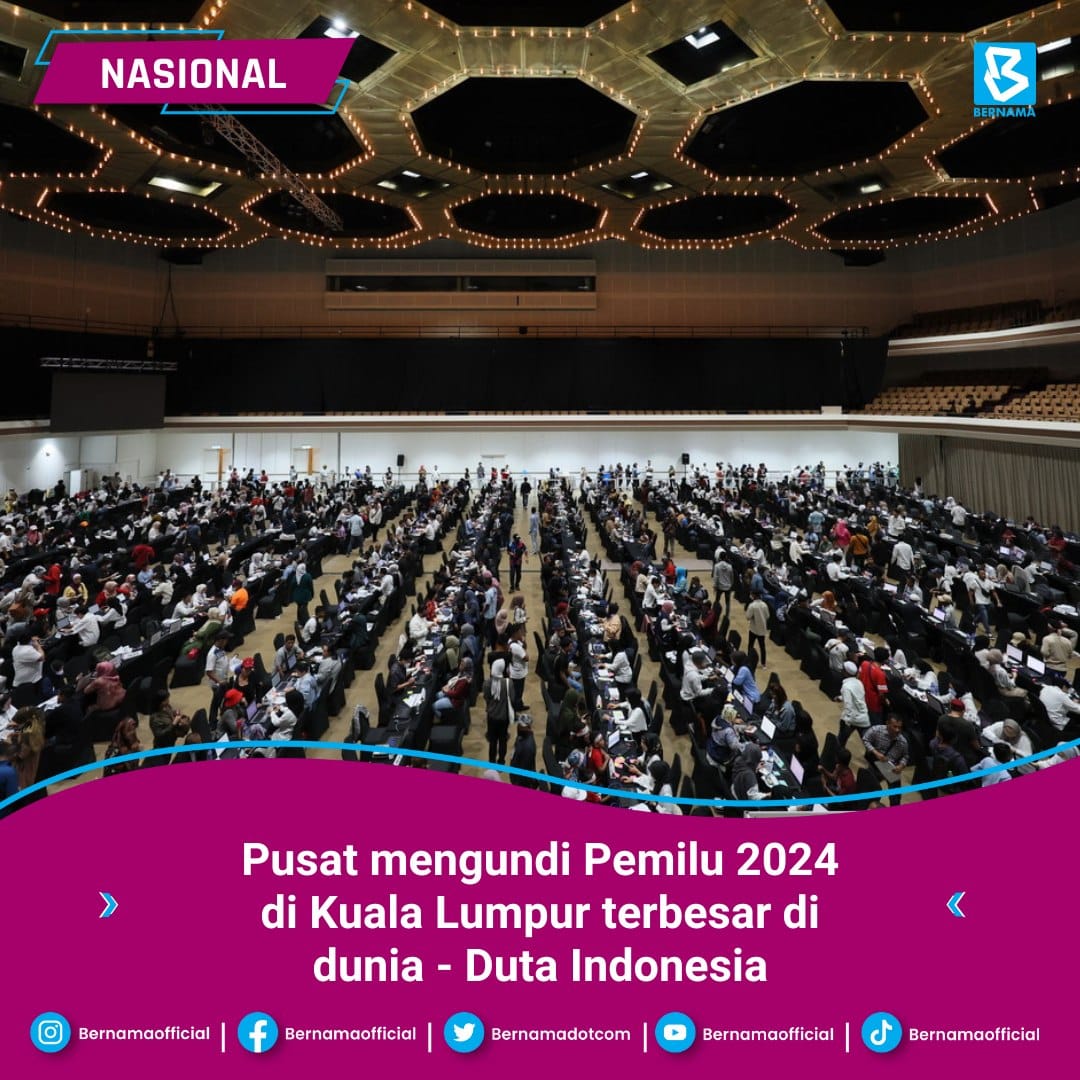 Pemilihan Indonesia: Seramai 222,945 mengundi di KL, terbesar di luar negara