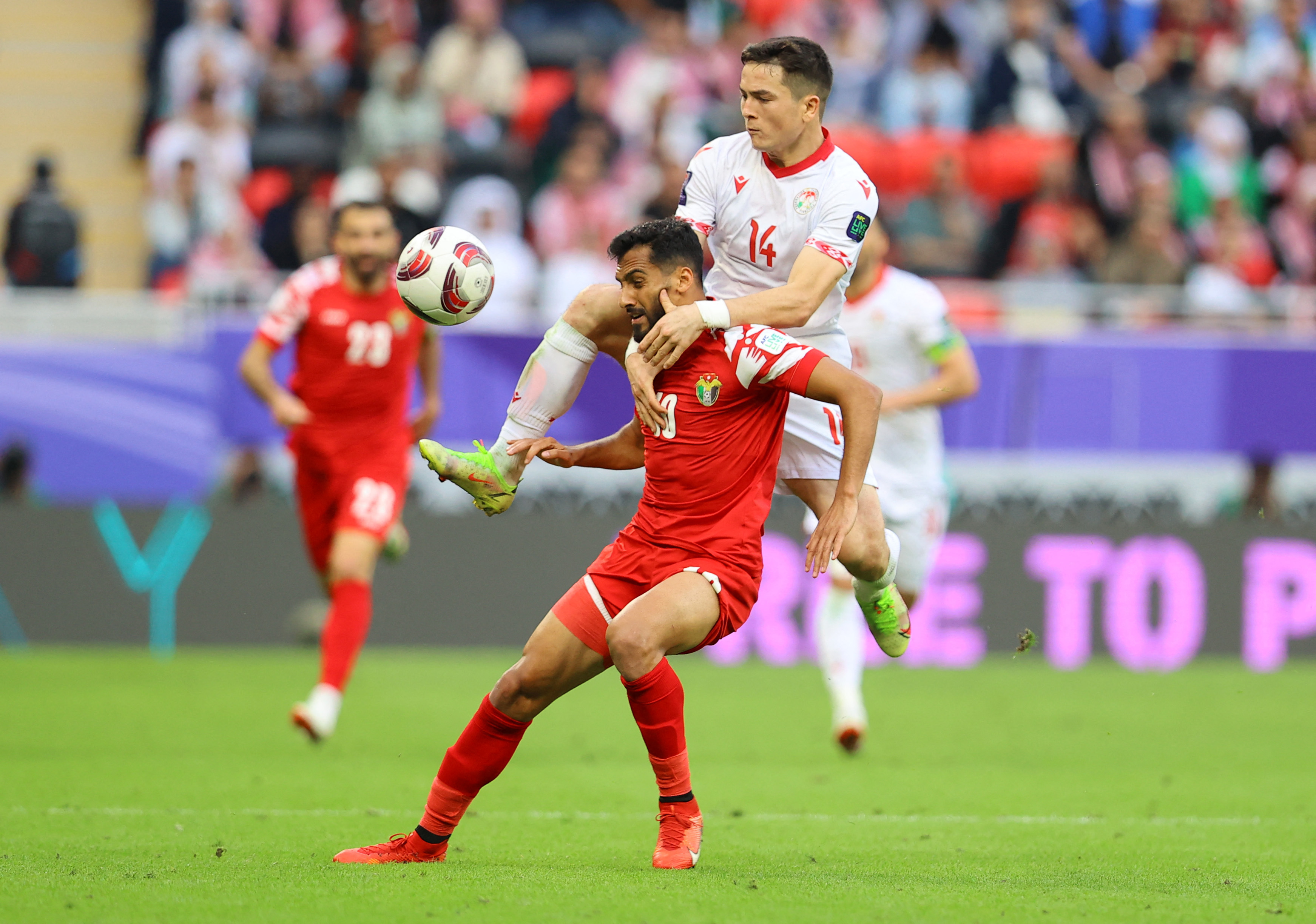 Jordan end Tajikistan's dream run at Asian Cup to move into semi-finals