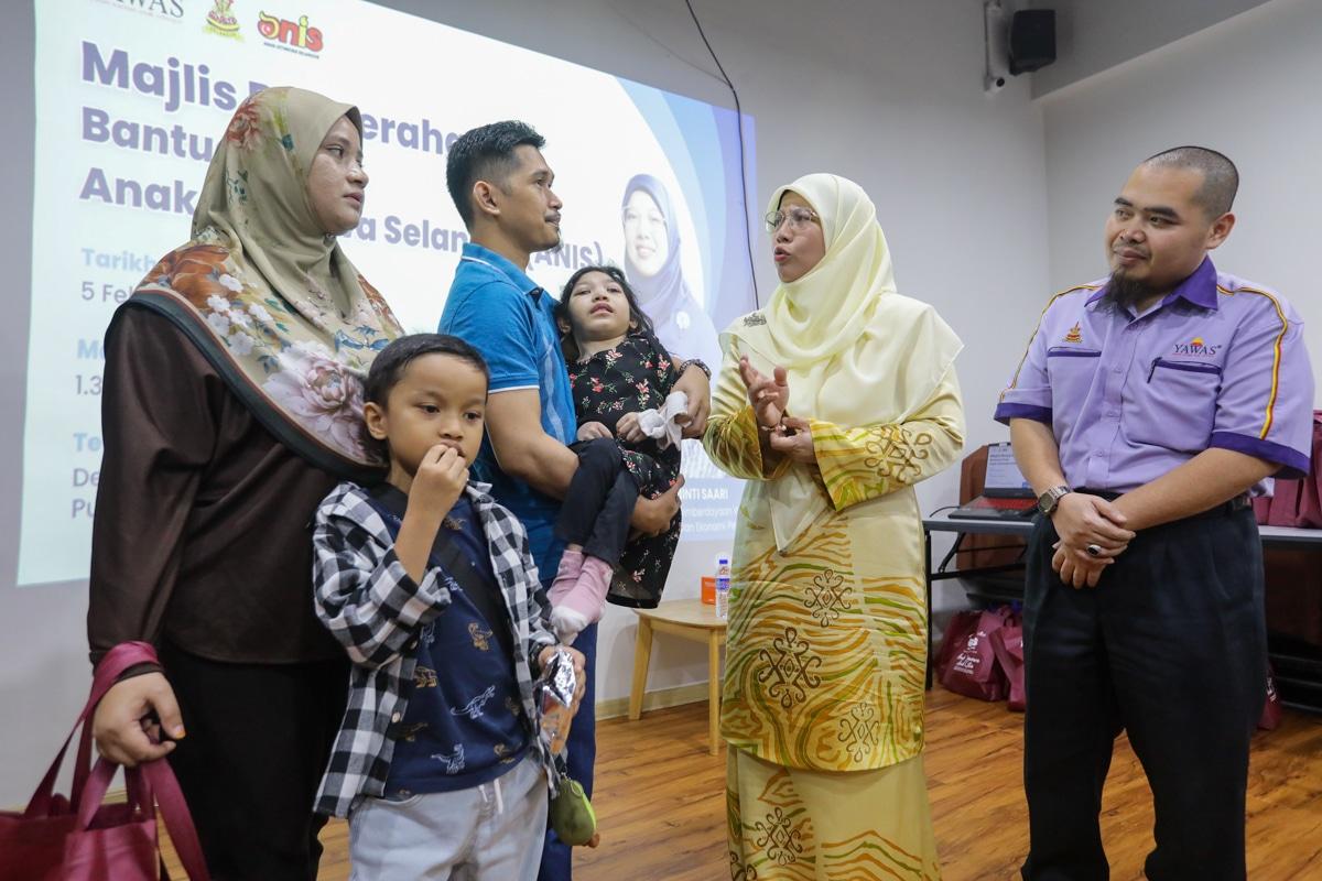 Over 1,200 special needs children get RM2.6 mln aid from Selangor govt