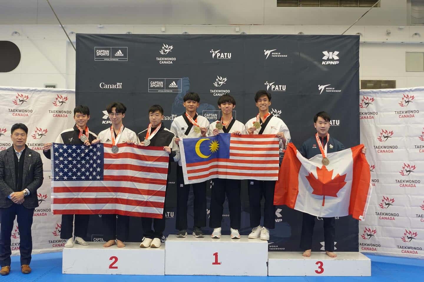Skuad taekwondo negara raih emas, perak, gangsa di Terbuka Kanada