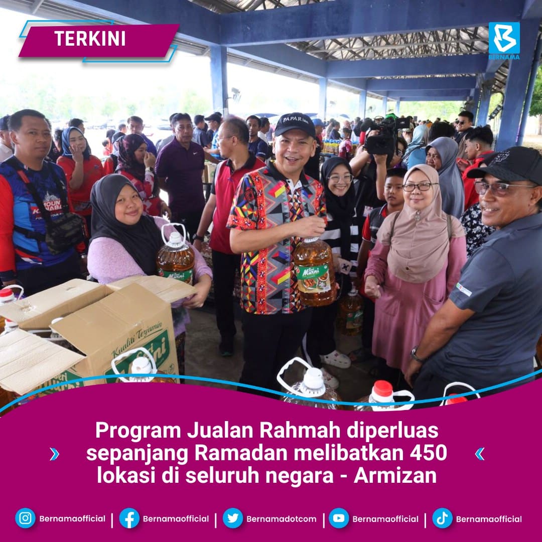 Sempena Ramadan, jualan murah barangan asas di 450 lokasi seluruh negara