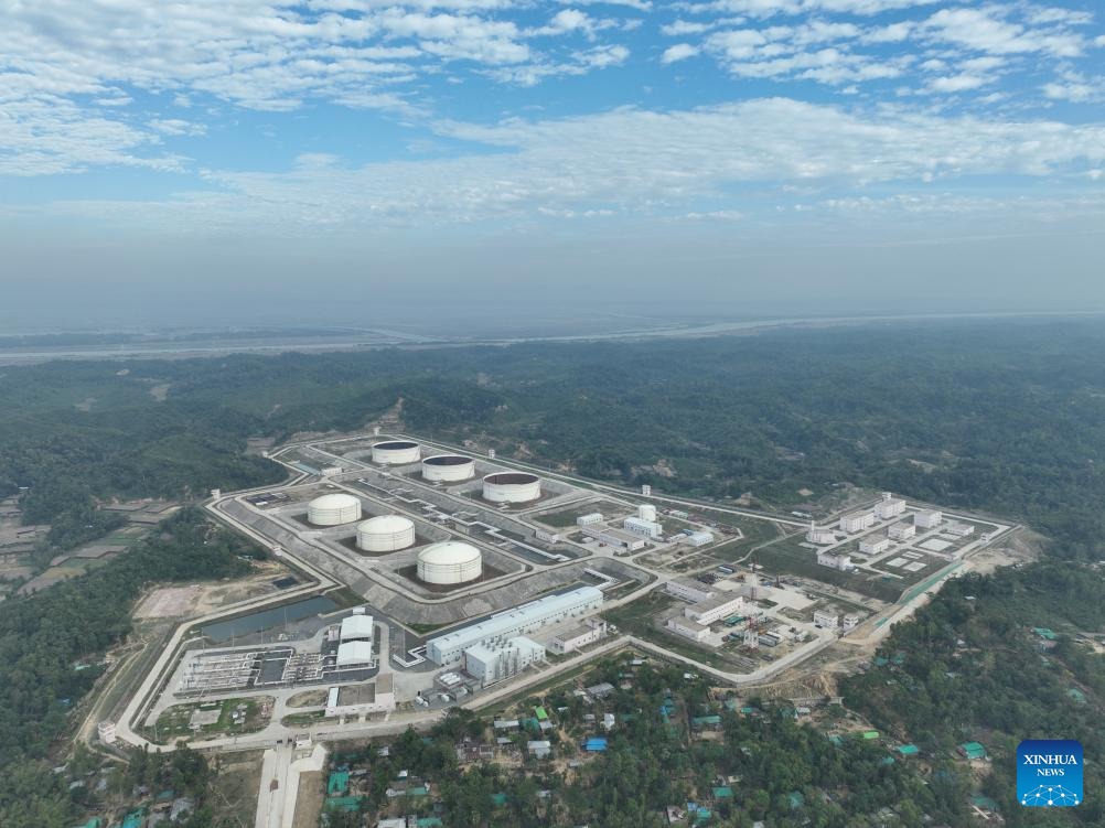 Bangladesh's first sea-land oil storage, transport system up and running