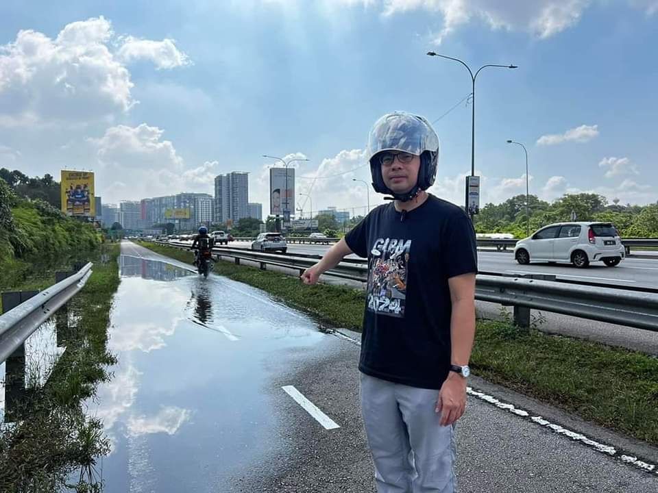 李健聪批大道路况恶劣  促正视保障摩托骑士安全