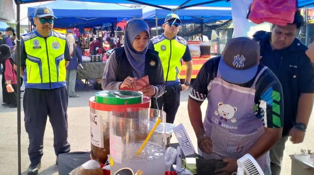 MDSB keluar enam kompaun dalam operasi pantau bazar Ramadan