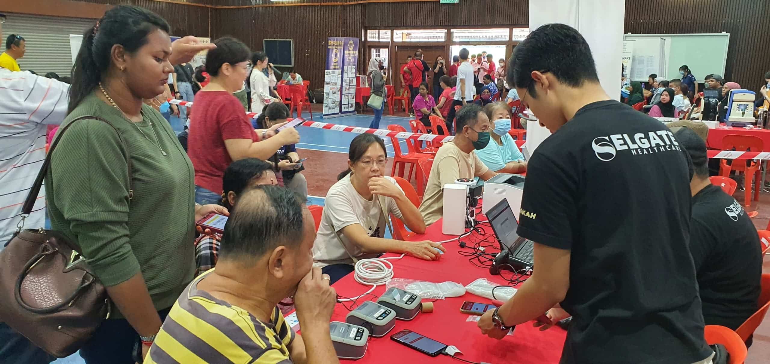 检查三高.眼睛.牙齿.耳朵.癌症   雪免费体检明来到丹绒士拔选区