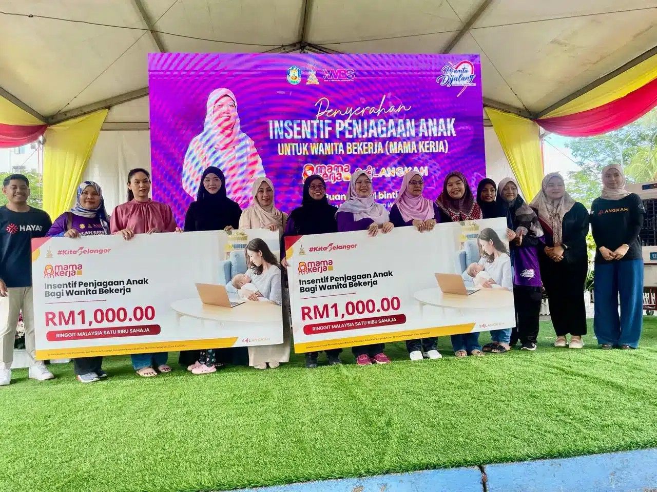 雪州3850在职妈妈受惠  获1000令吉托儿补贴