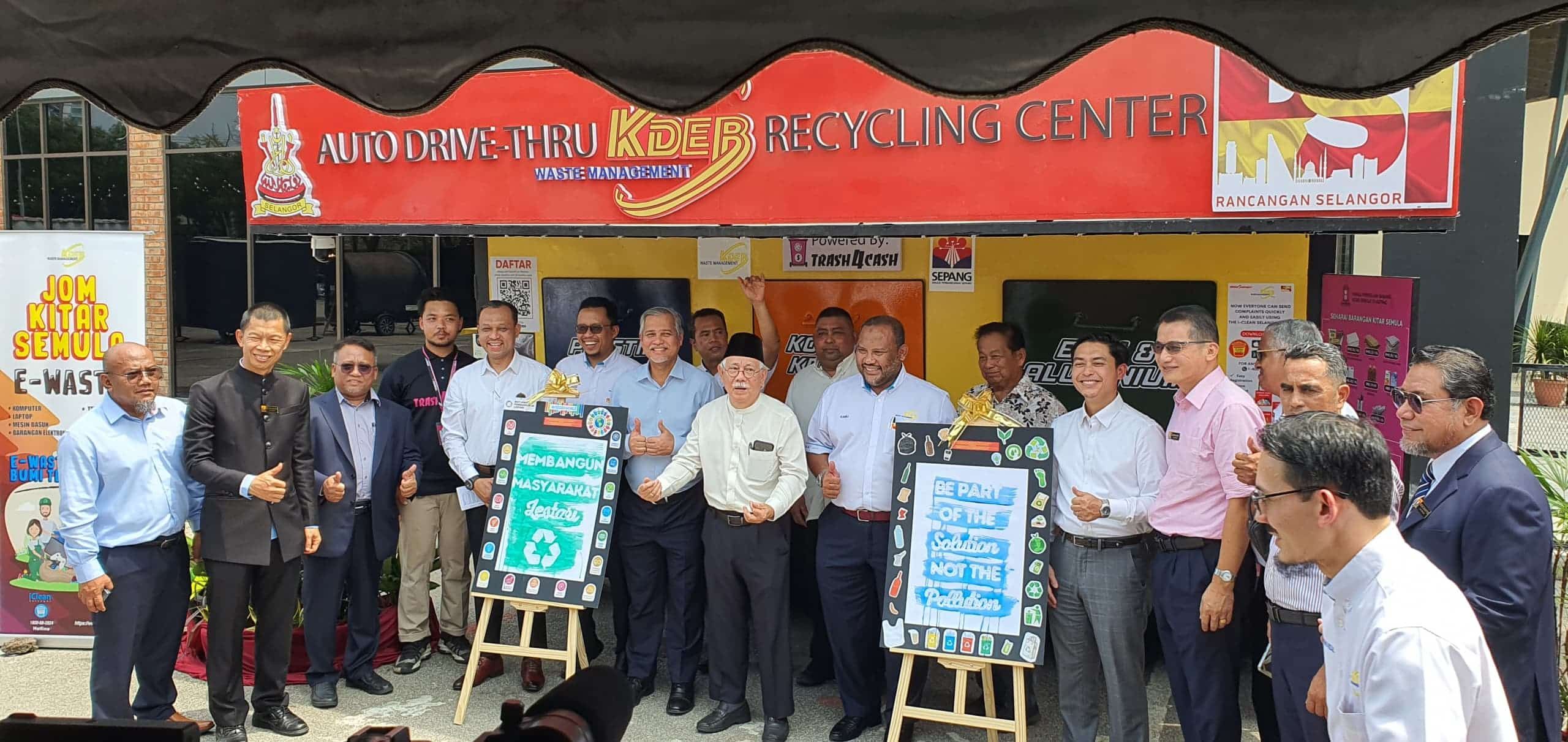 若得来速回收中心奏效    雪邦市会可年省50万垃圾费