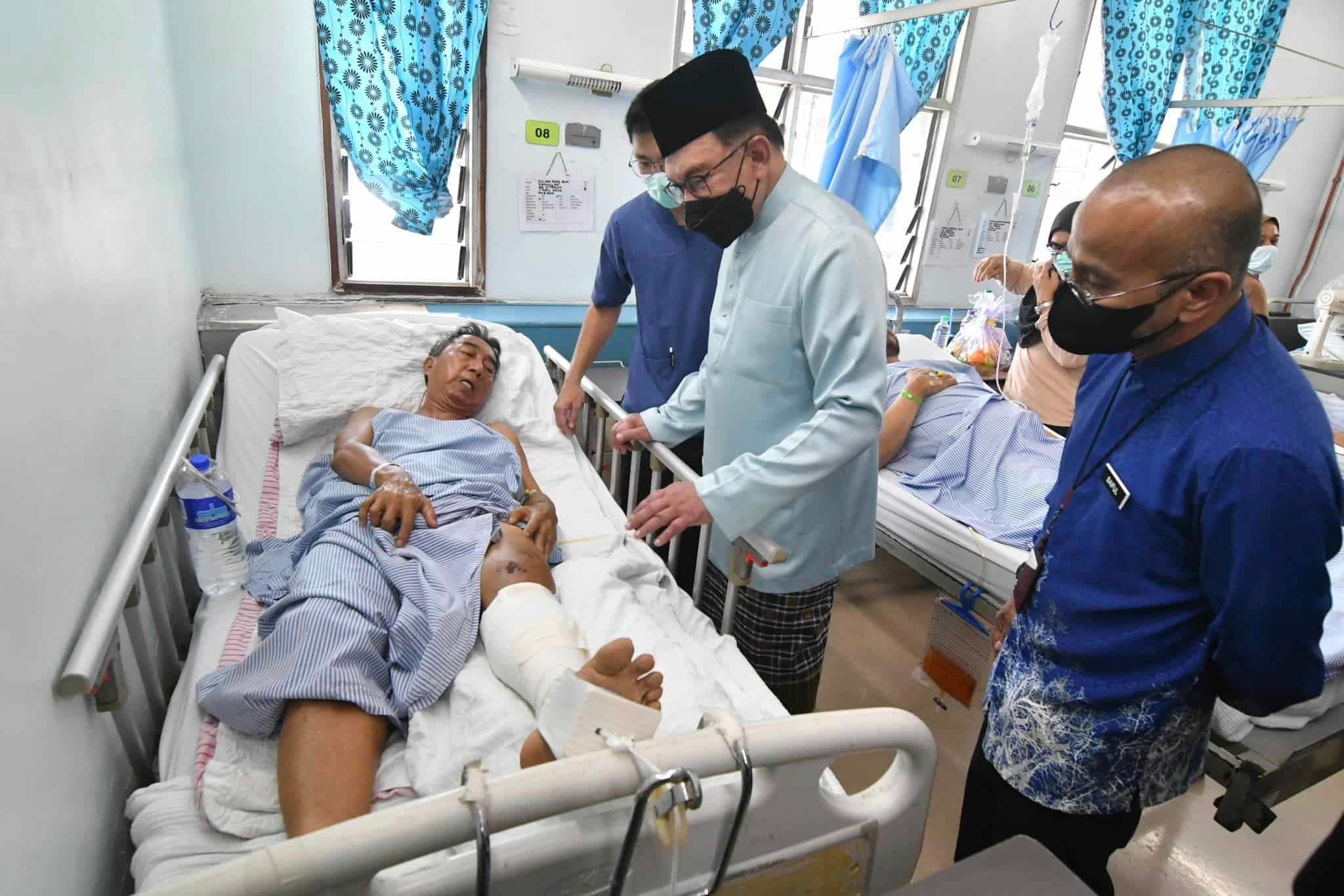 安华批准拨款100万予诗不郎再也医院 延误扩建工程料年底竣工